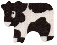 cow sticker png