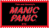 the logo for manic panic hair dye