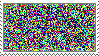 colorful pixel noise